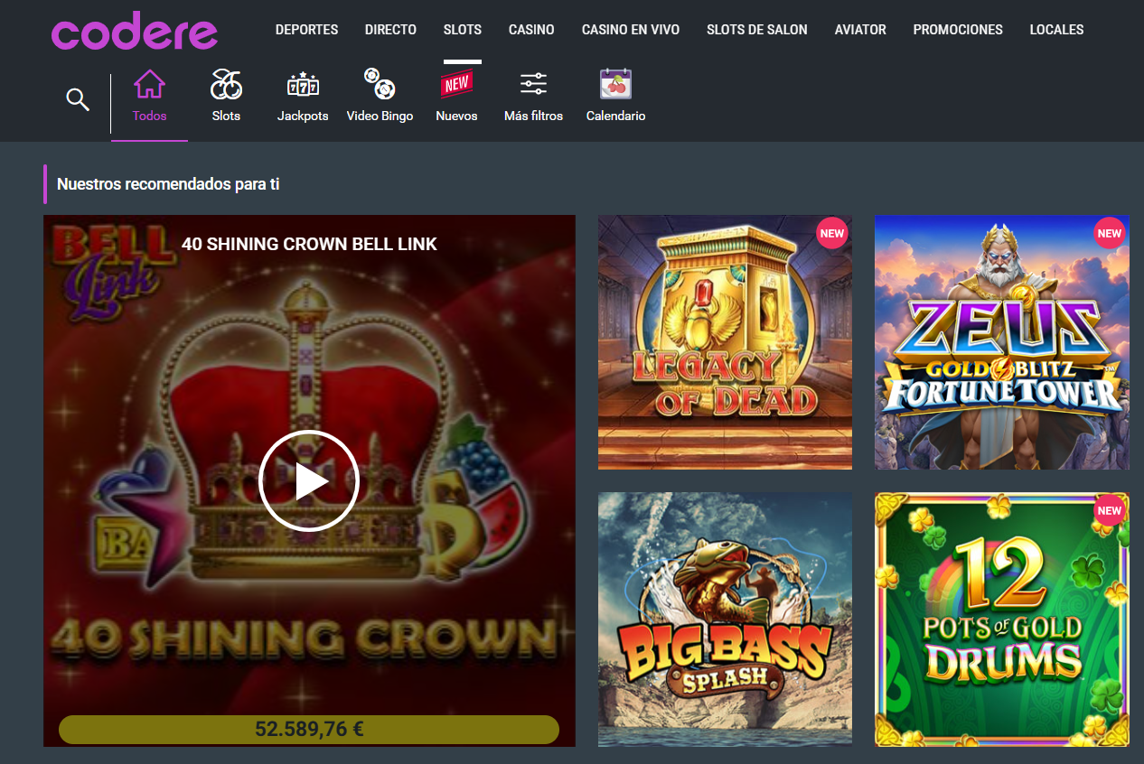 Codere Slots